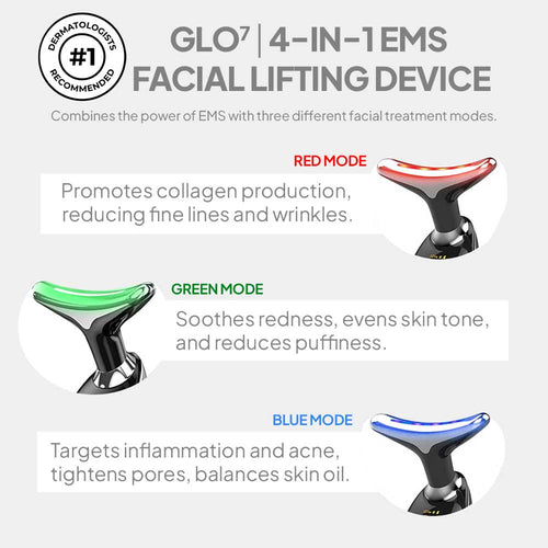 4-In-1 EMS Facial Lifting Device