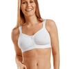 CareFix Bra Microfiber Zipper ANNA - White
