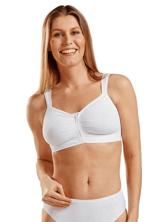 Final Sale Clearance CareFix Bra Microfiber Zipper ANNA