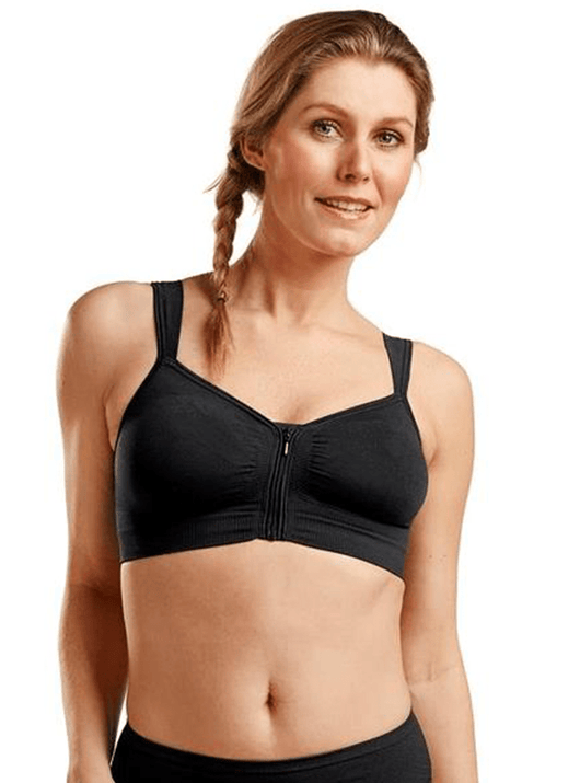 Final Sale Clearance CareFix Bra Microfiber Zipper ANNA