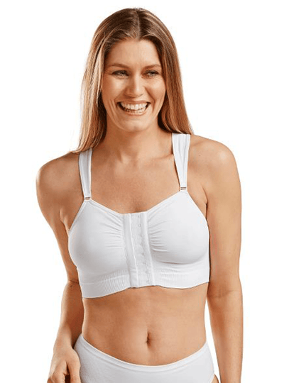 CareFix Post Op Bra Microfiber Hook & Eye BELLA