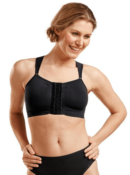 CareFix Post Op Bra Microfiber Hook & Eye BELLA
