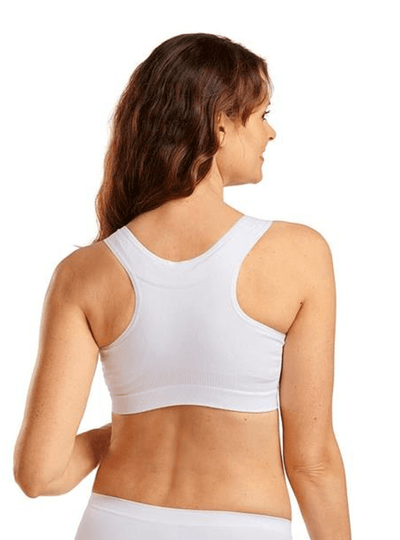 CareFix Post-Surgical Bra Cotton Velcro BIANCA