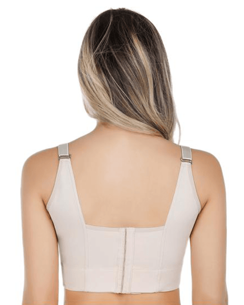 Fajas Extra Firm High Compression Push-Up Shapewear Bra