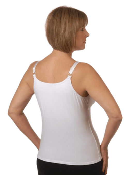 Beth Post-Surgical Camisole - White