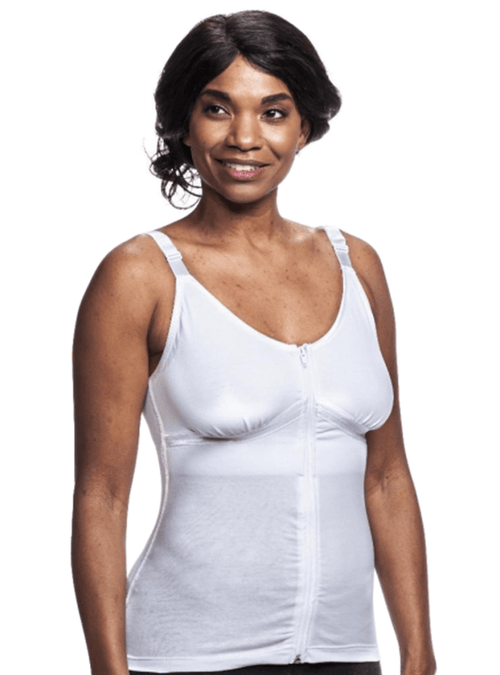 Beth Post-Surgical Camisole - White