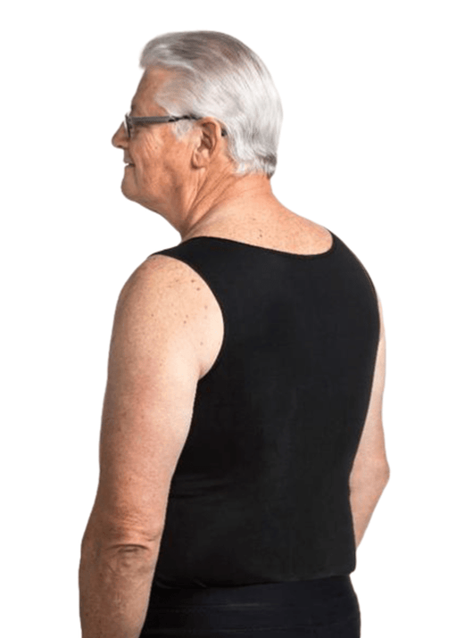 Men's Torso Compression Vest - Designed To Treat Mild Edema And Lymphedema