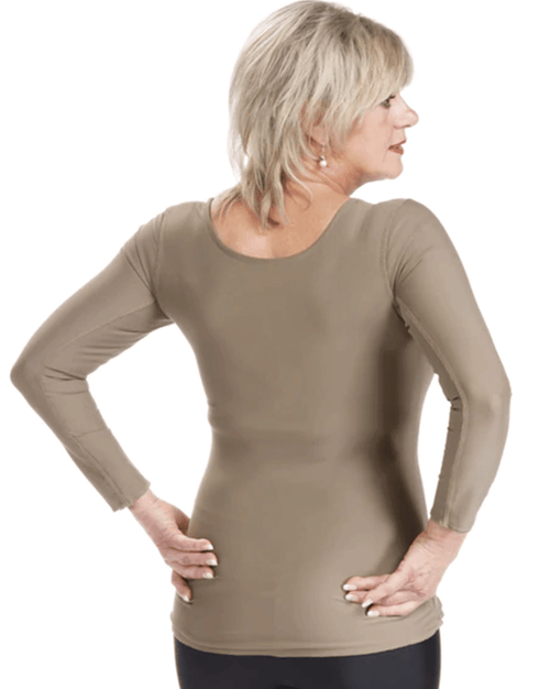 Taylor T - Long Sleeve, Compression For Underarm, Upper Chest, Abdomen And Back